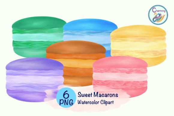 Watercolor Sweet Macaroons Embroidery Review